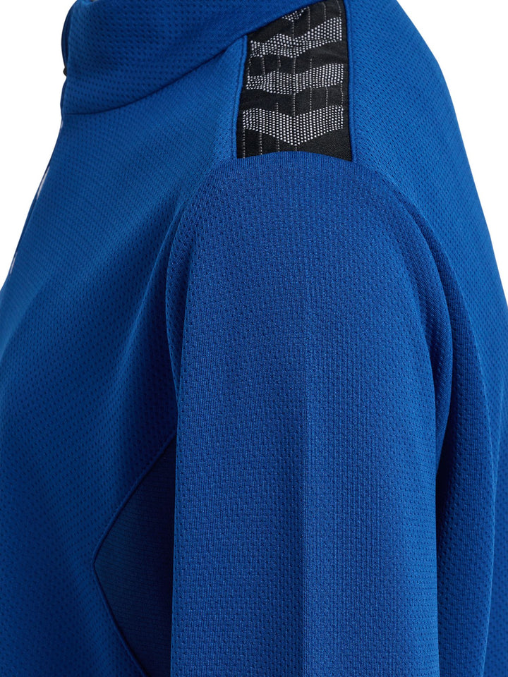 Hummel hmlAUTHENTIC HALF ZIP SWEAT KIDS - true blue
