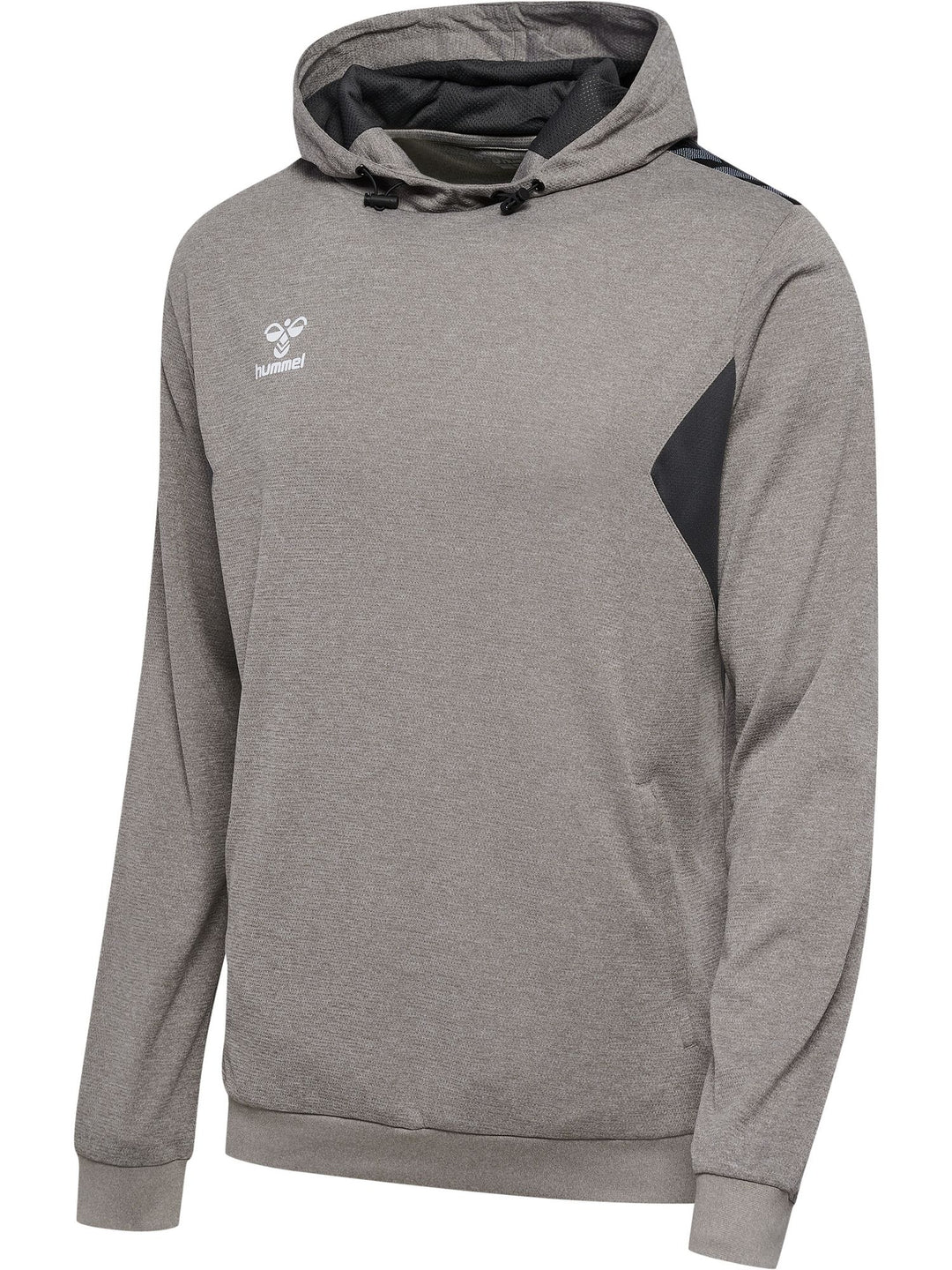 Hummel hmlAUTHENTIC PL HOODIE - grey melange