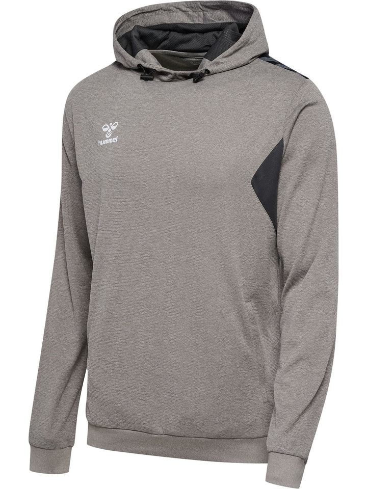 Hummel hmlAUTHENTIC PL HOODIE - grey melange