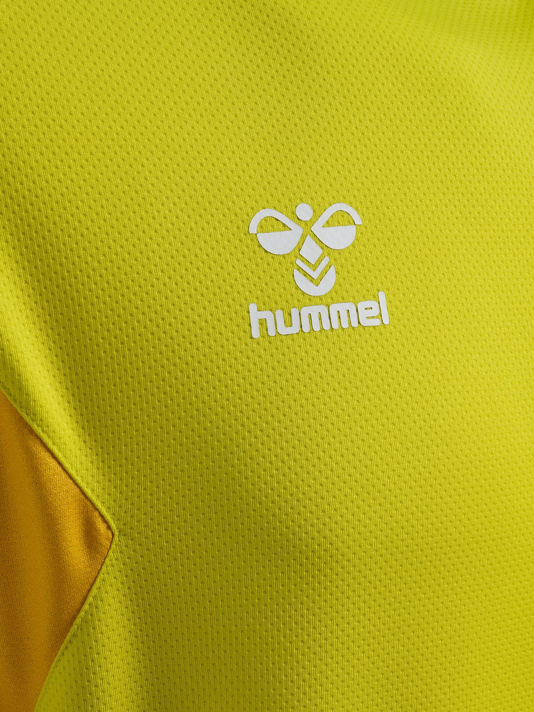 Hummel hmlAUTHENTIC PL HOODIE - blazing yellow