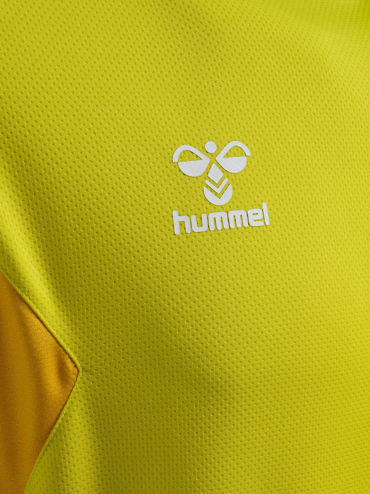 Hummel hmlAUTHENTIC PL HOODIE - blazing yellow
