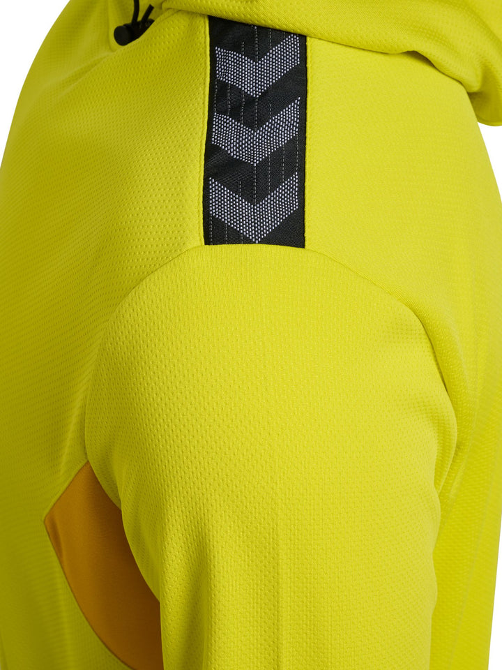 Hummel hmlAUTHENTIC PL HOODIE - blazing yellow