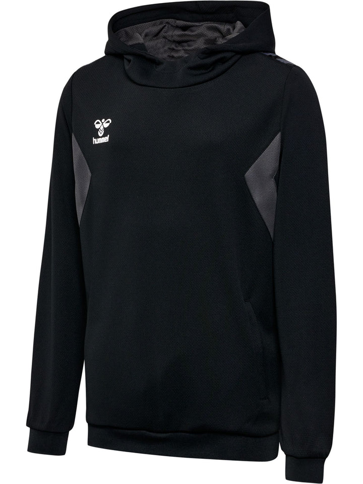 Hummel hmlAUTHENTIC PL HOODIE KIDS - black