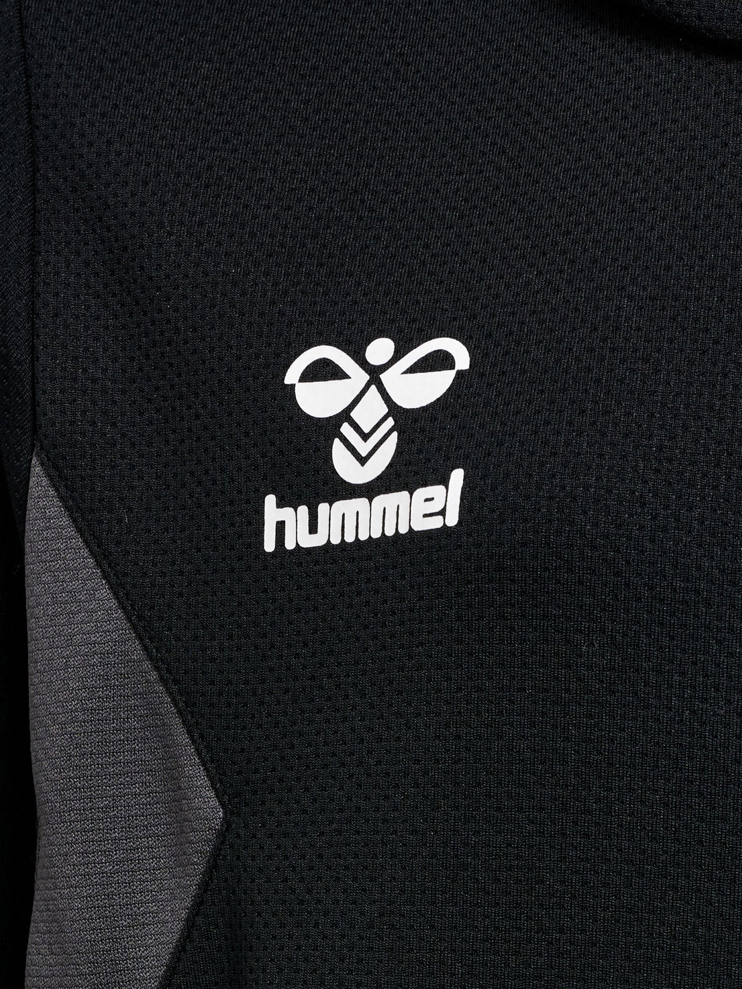 Hummel hmlAUTHENTIC PL HOODIE KIDS - black