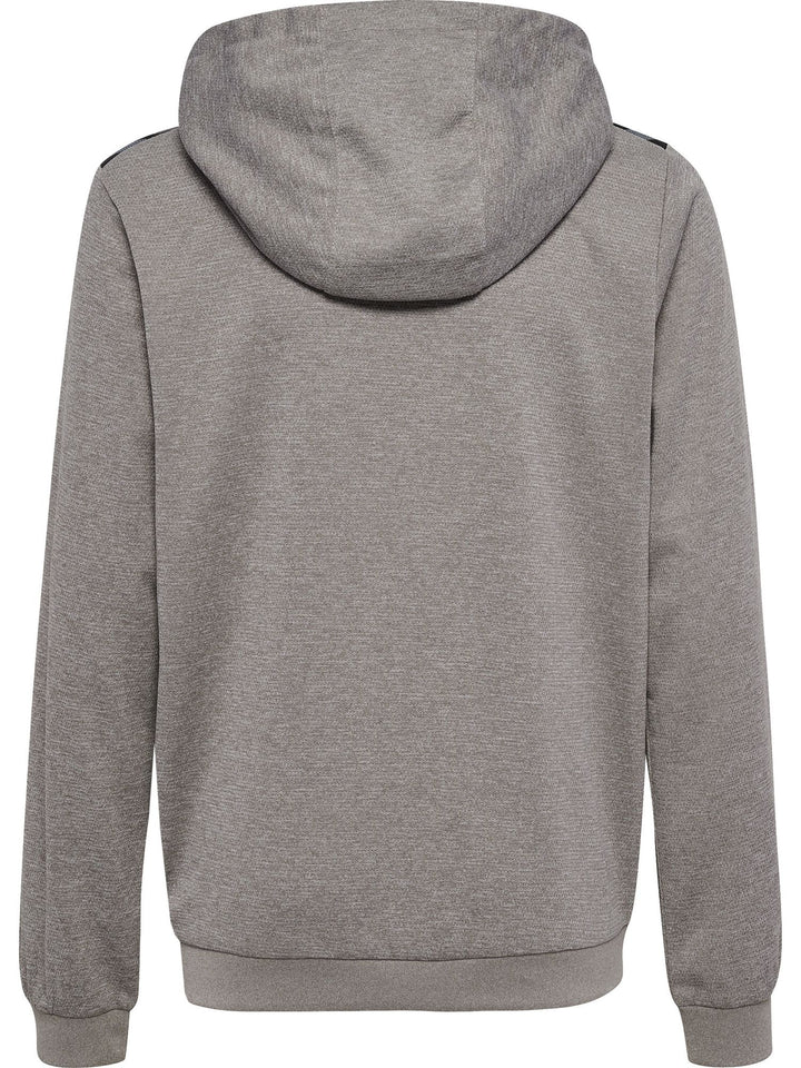 Hummel hmlAUTHENTIC PL HOODIE KIDS - grey melange