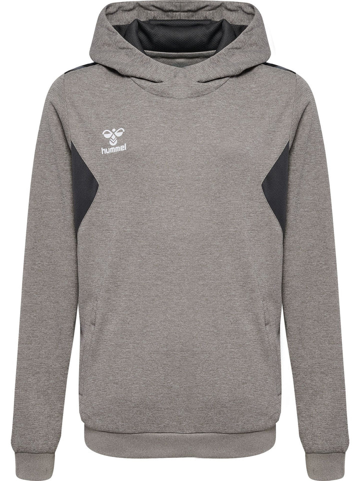 Hummel hmlAUTHENTIC PL HOODIE KIDS - grey melange