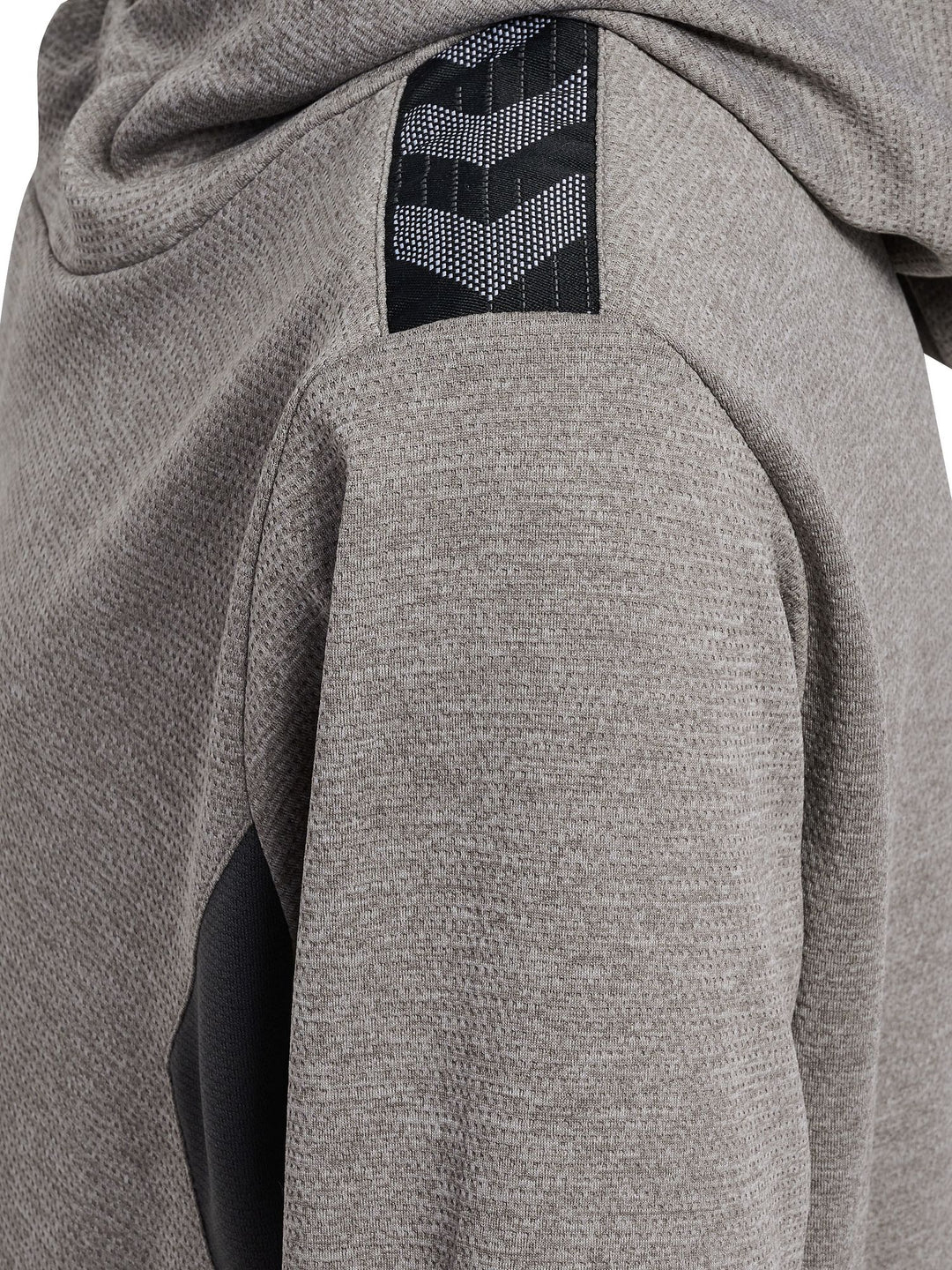 Hummel hmlAUTHENTIC PL HOODIE KIDS - grey melange