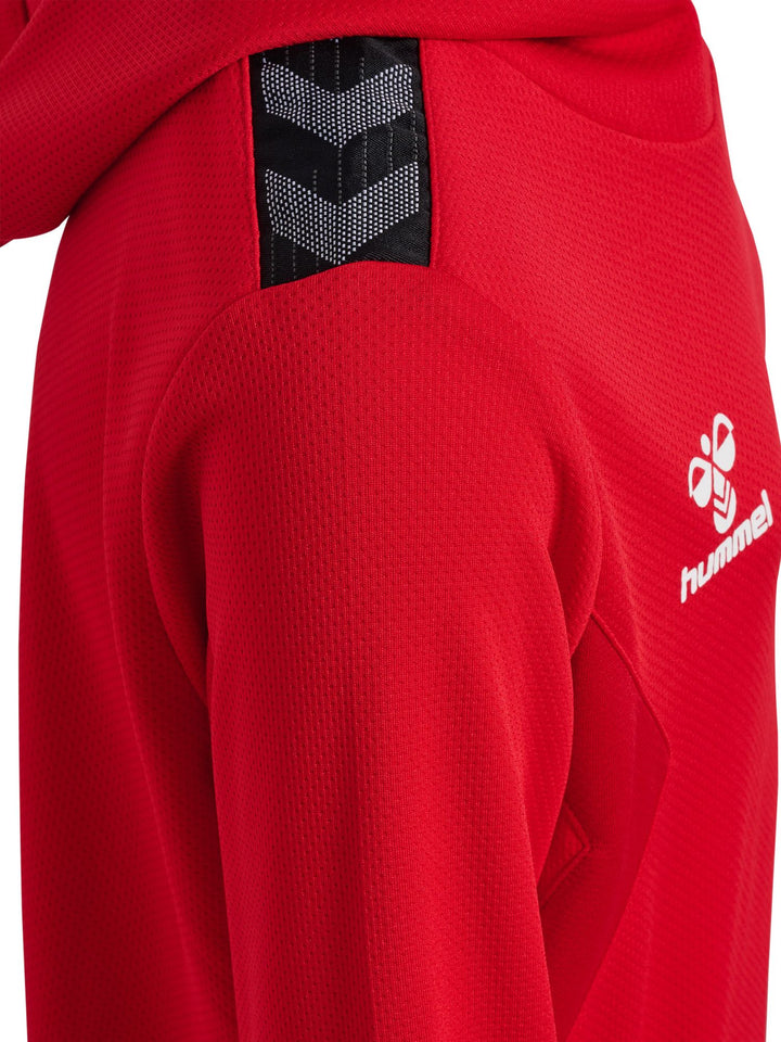 Hummel hmlAUTHENTIC PL HOODIE KIDS - true red
