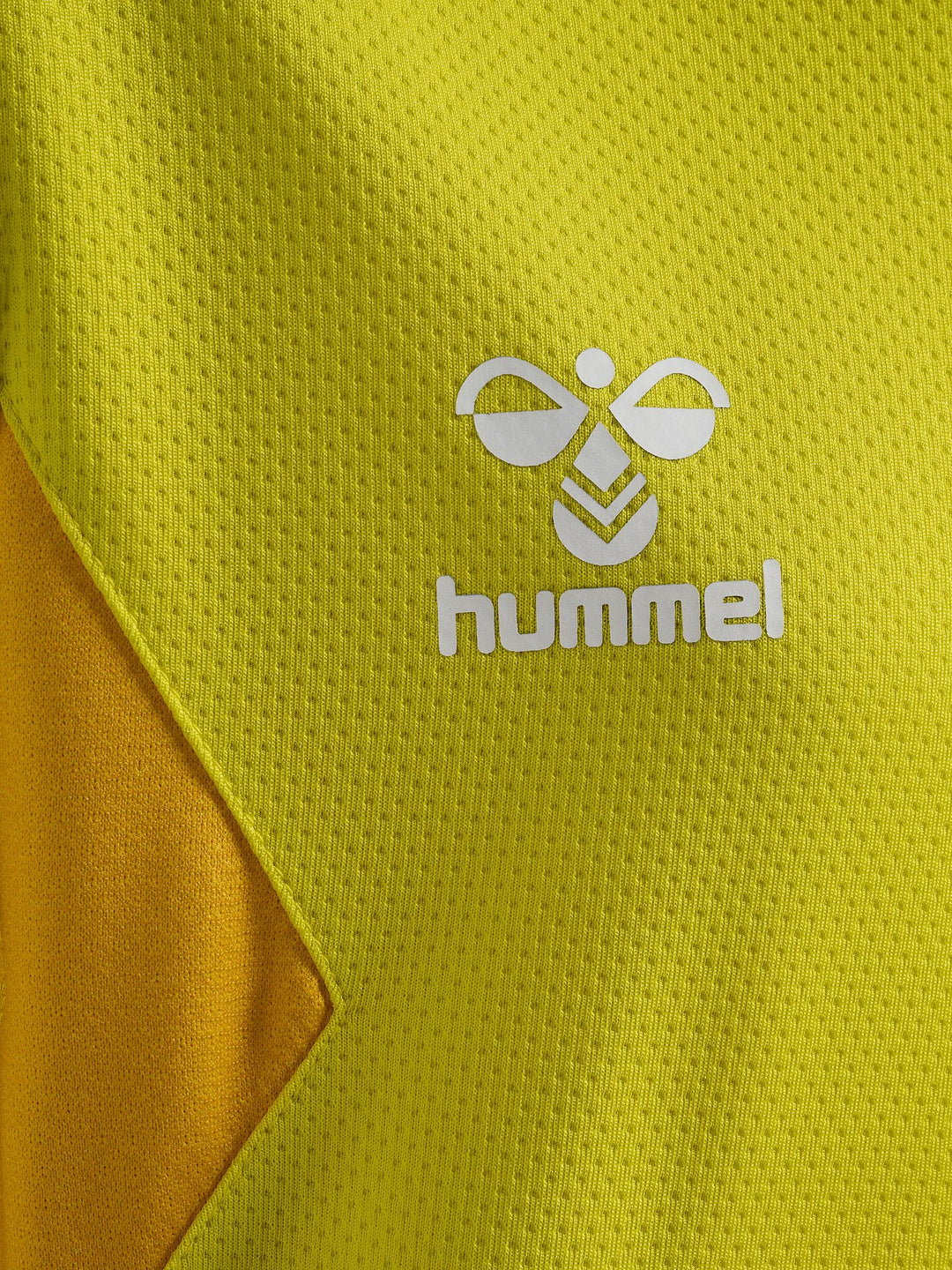 Hummel hmlAUTHENTIC PL HOODIE KIDS - blazing yellow