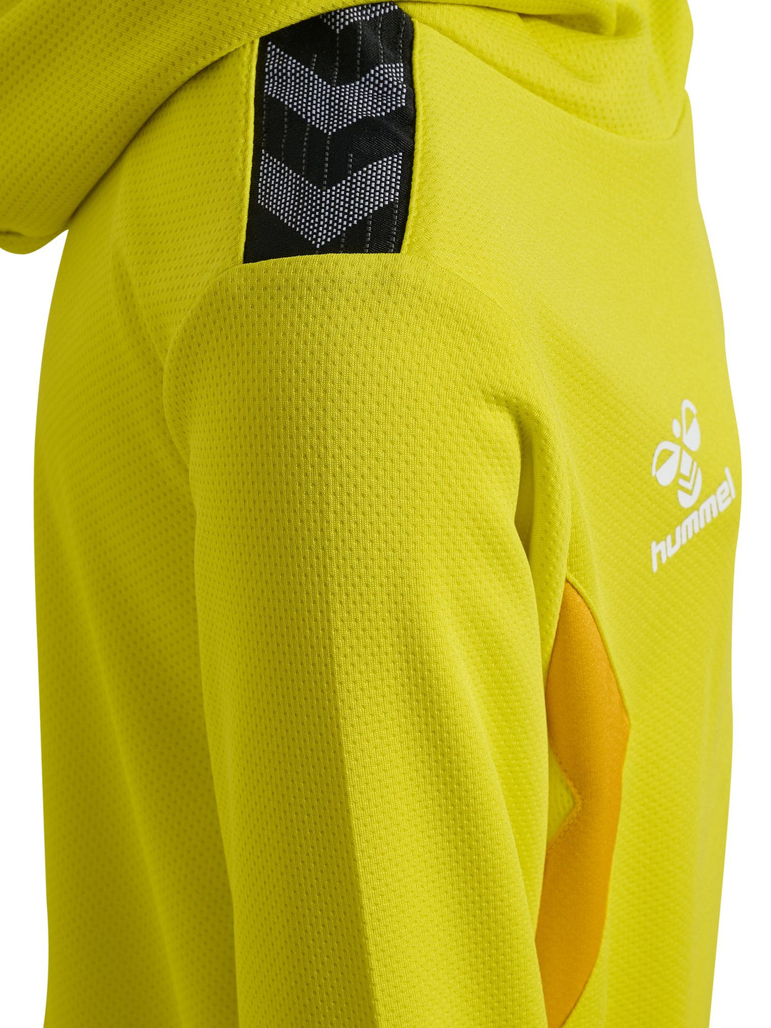 Hummel hmlAUTHENTIC PL HOODIE KIDS - blazing yellow