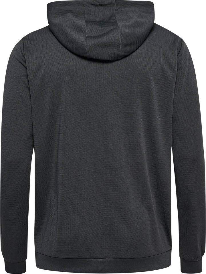 Hummel Hmlauthentic Pl Zip Hoodie - asphalt