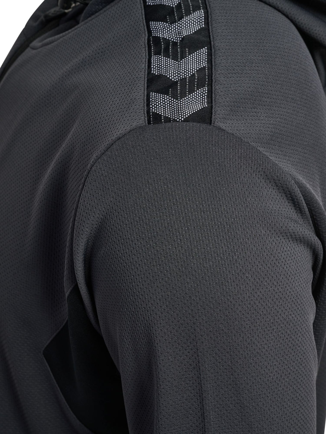 Hummel Hmlauthentic Pl Zip Hoodie - asphalt