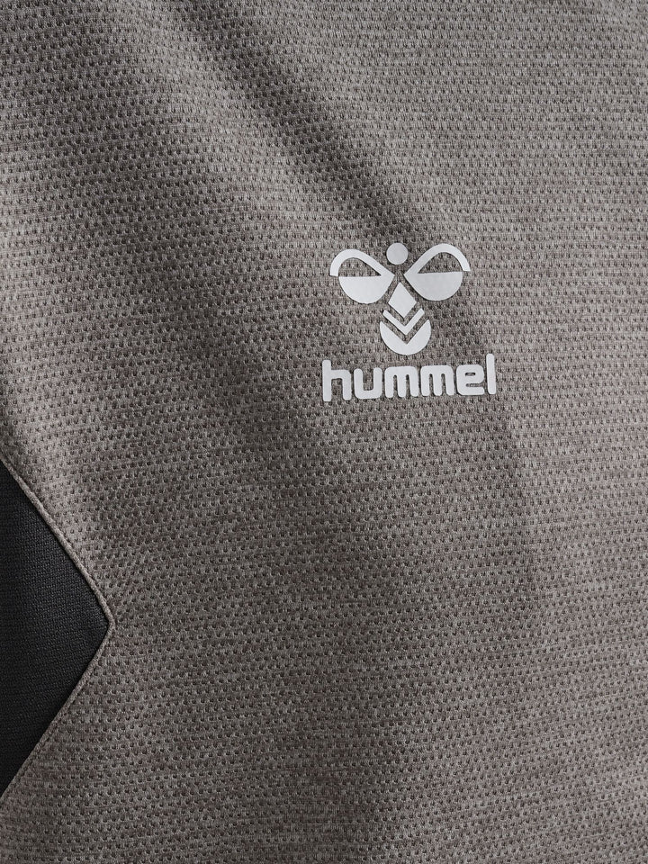 Hummel hmlAUTHENTIC PL ZIP HOODIE - grey melange