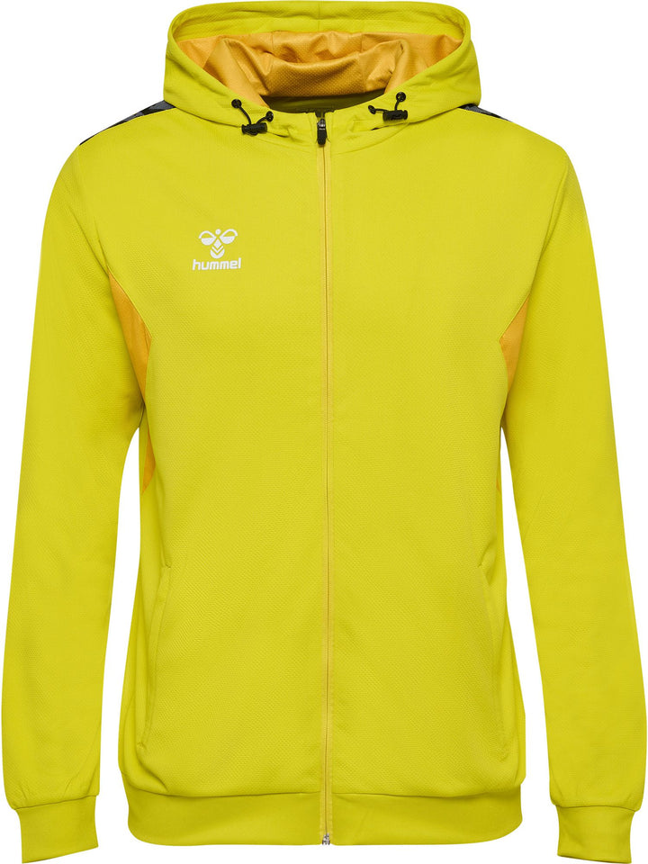 Hummel hmlAUTHENTIC PL ZIP HOODIE - blazing yellow