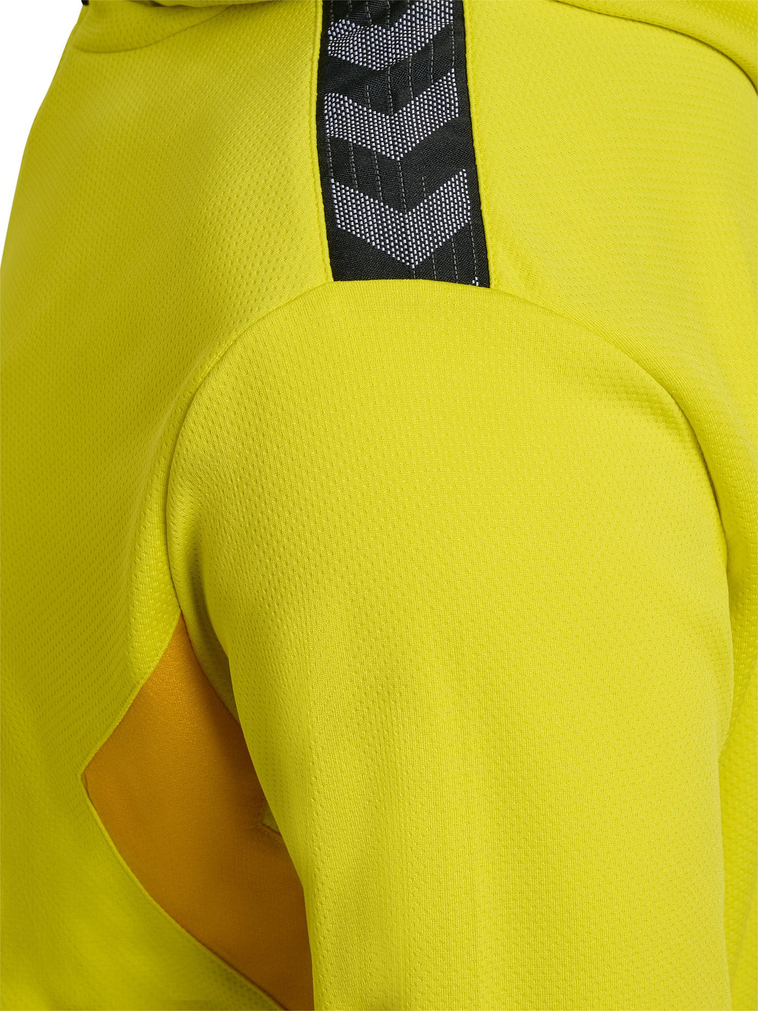 Hummel hmlAUTHENTIC PL ZIP HOODIE - blazing yellow
