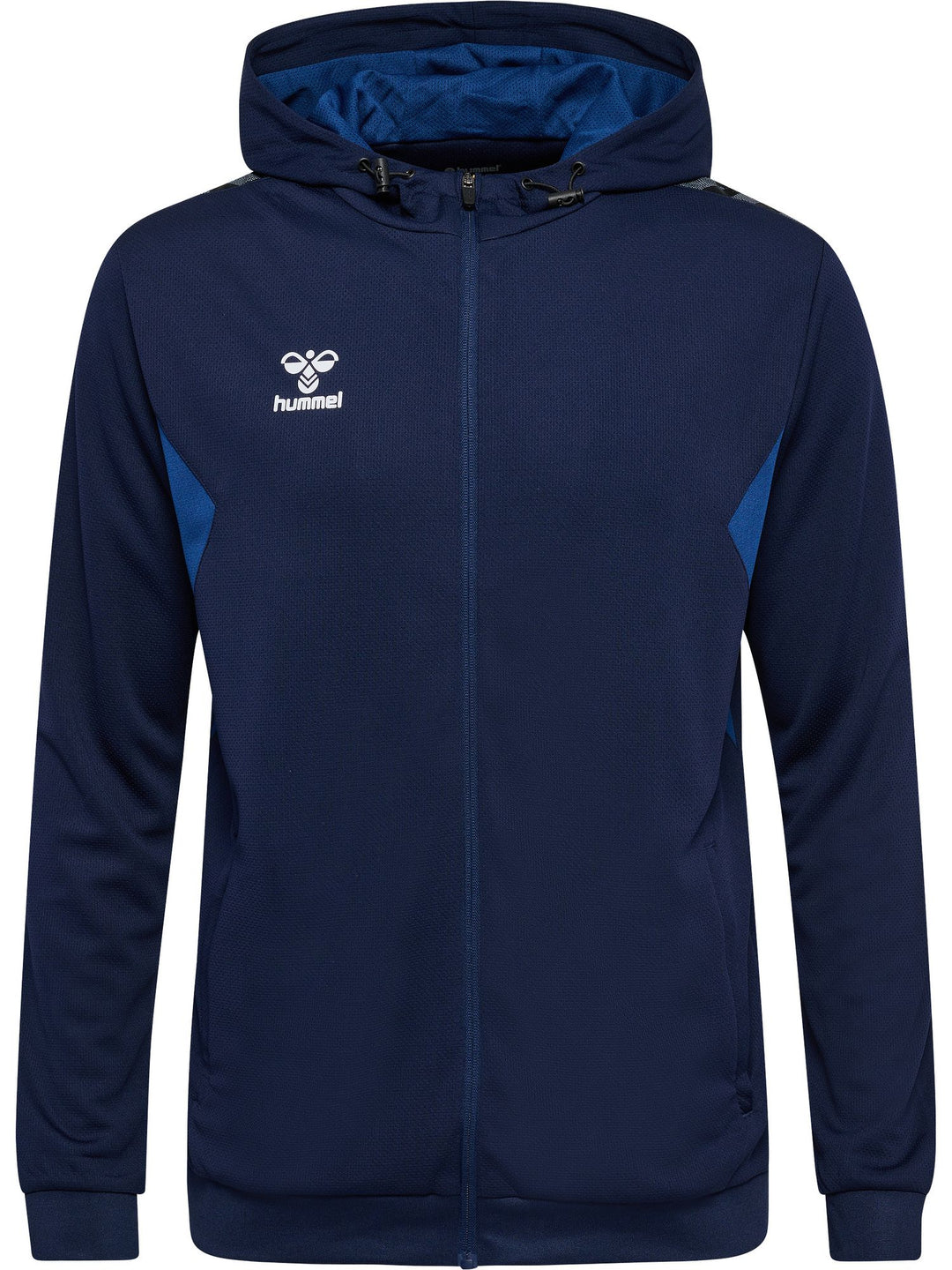 Hummel hmlAUTHENTIC PL ZIP HOODIE - marine