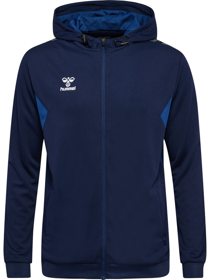 Hummel hmlAUTHENTIC PL ZIP HOODIE - marine