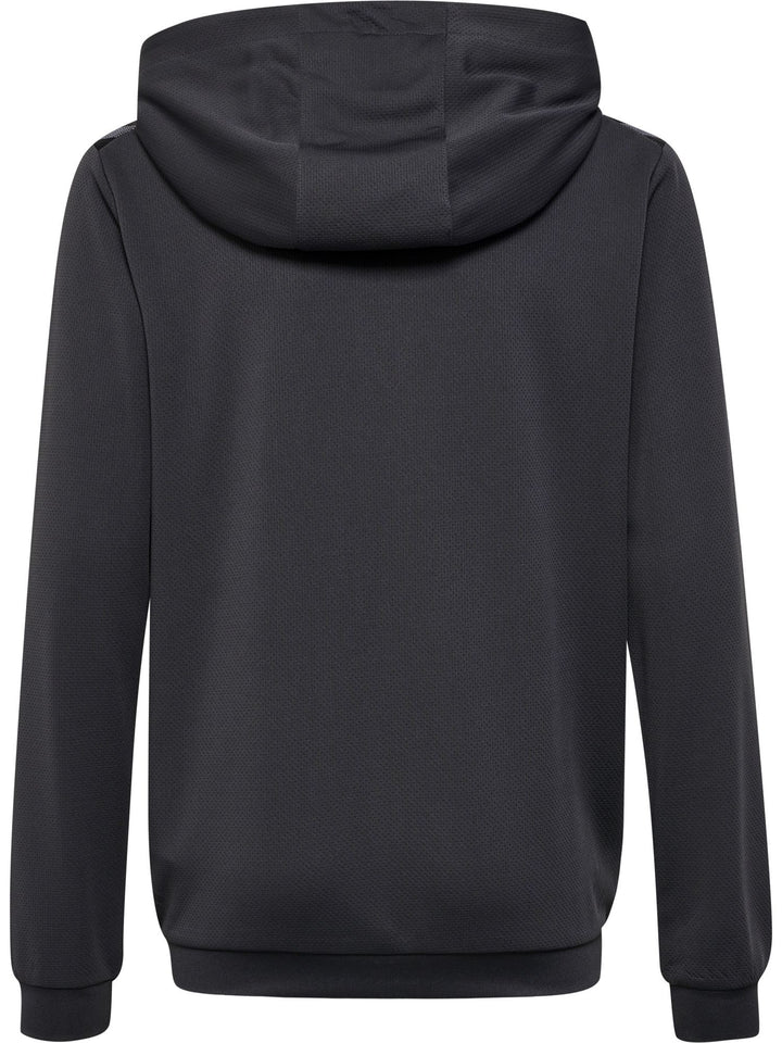 Hummel Hmlauthentic Pl Zip Hoodie Kids - asphalt