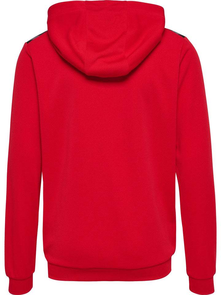 Hummel hmlAUTHENTIC PL ZIP HOODIE KIDS - true red