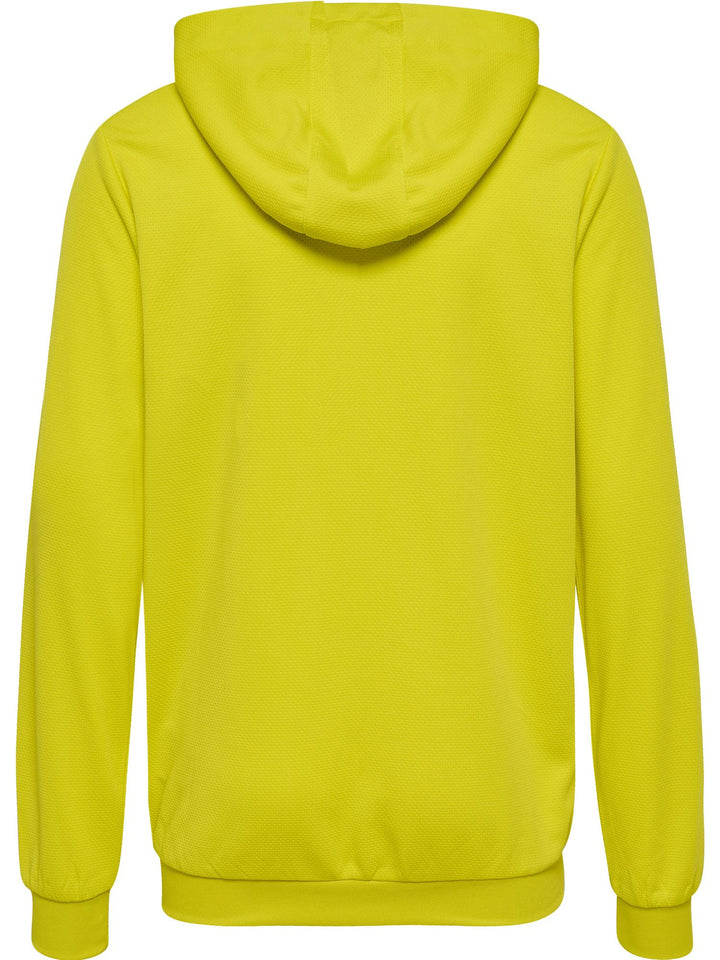 Hummel hmlAUTHENTIC PL ZIP HOODIE KIDS - blazing yellow