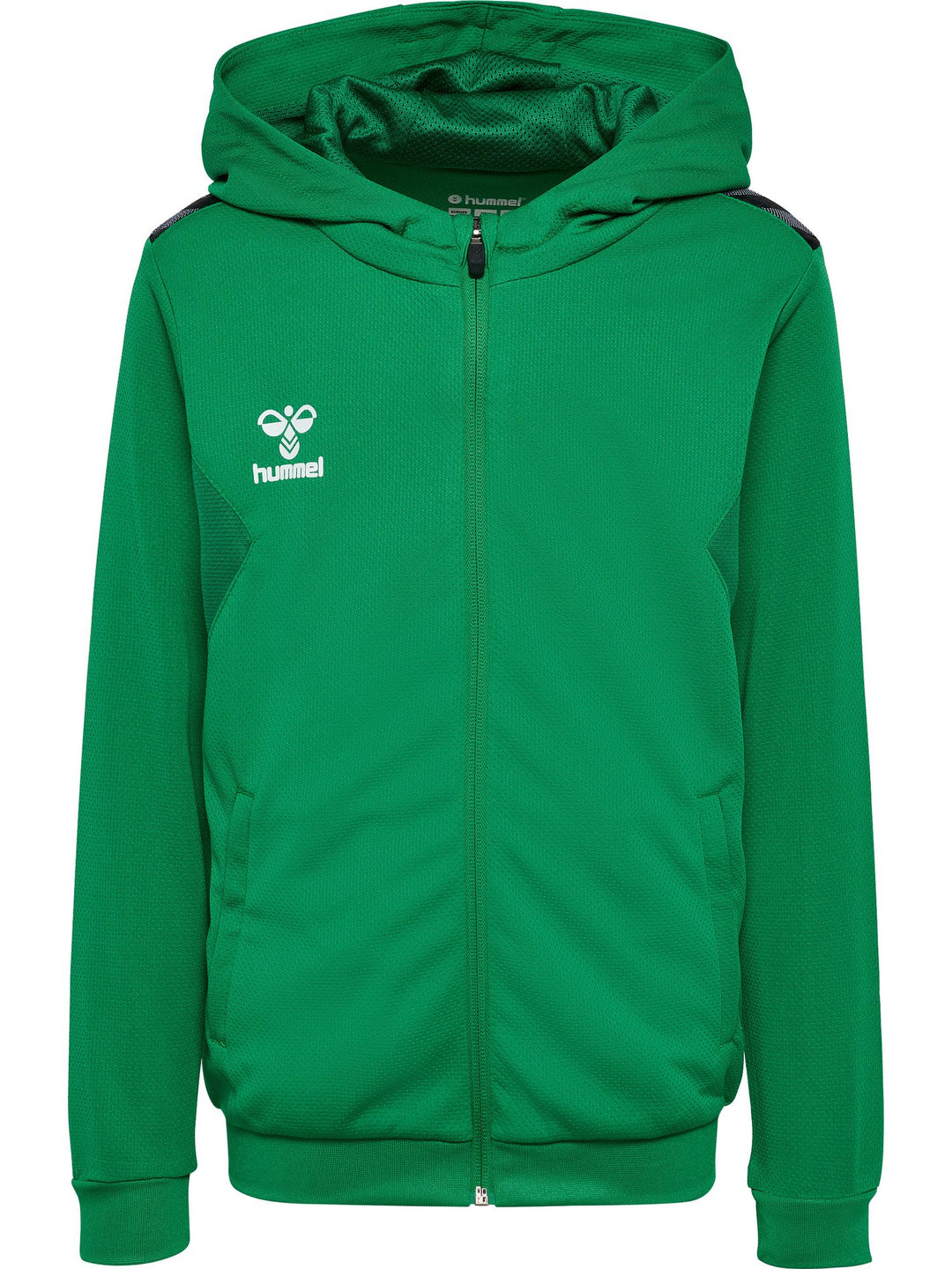 Hummel hmlAUTHENTIC PL ZIP HOODIE KIDS - jelly bean