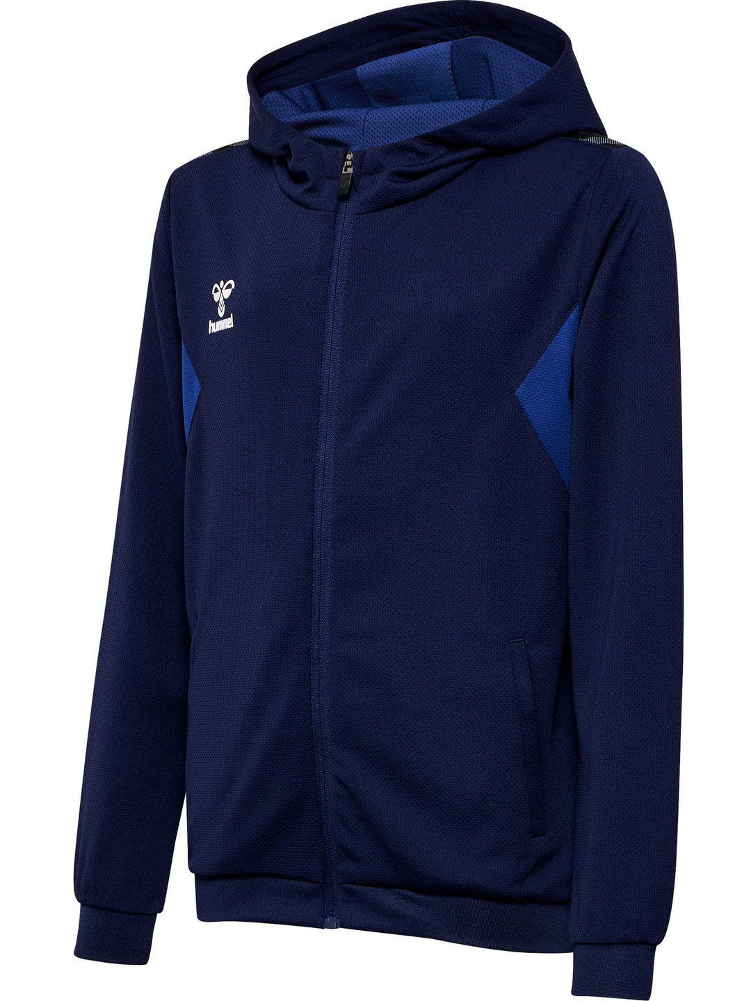 Hummel hmlAUTHENTIC PL ZIP HOODIE KIDS - marine