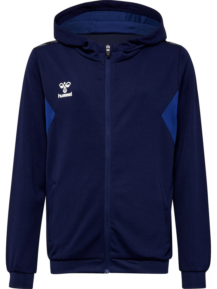 Hummel hmlAUTHENTIC PL ZIP HOODIE KIDS - marine