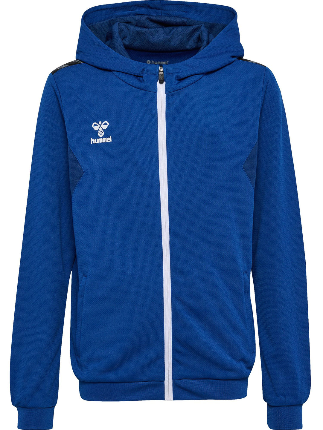 Hummel hmlAUTHENTIC PL ZIP HOODIE KIDS - true blue
