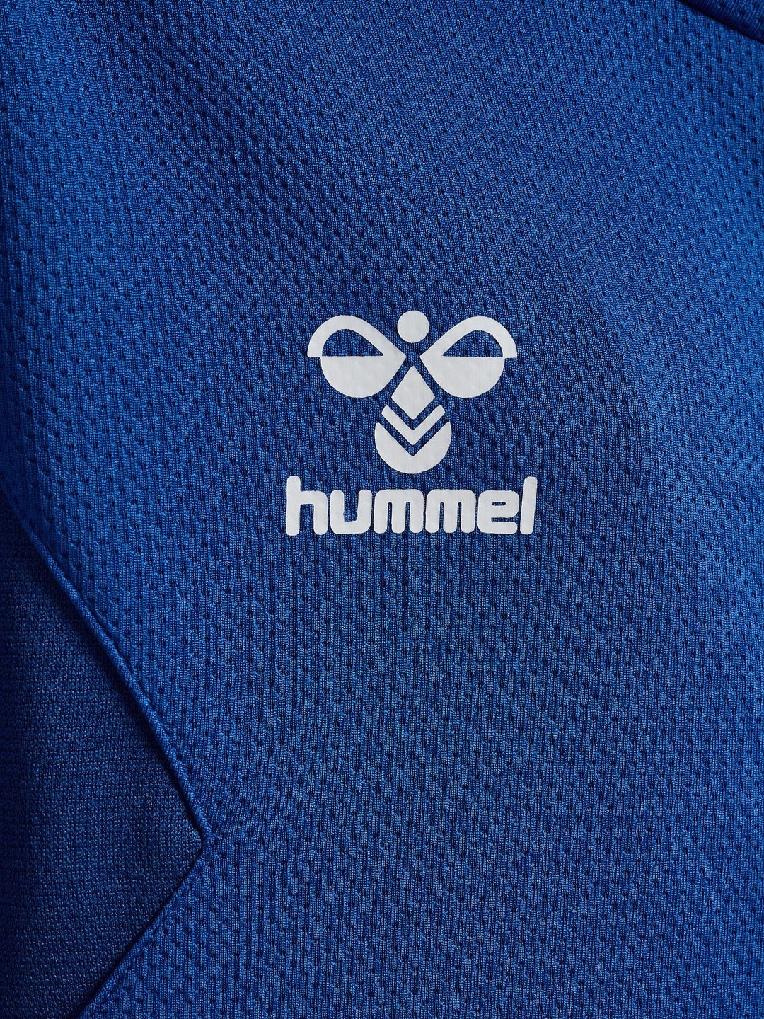 Hummel hmlAUTHENTIC PL ZIP HOODIE KIDS - true blue