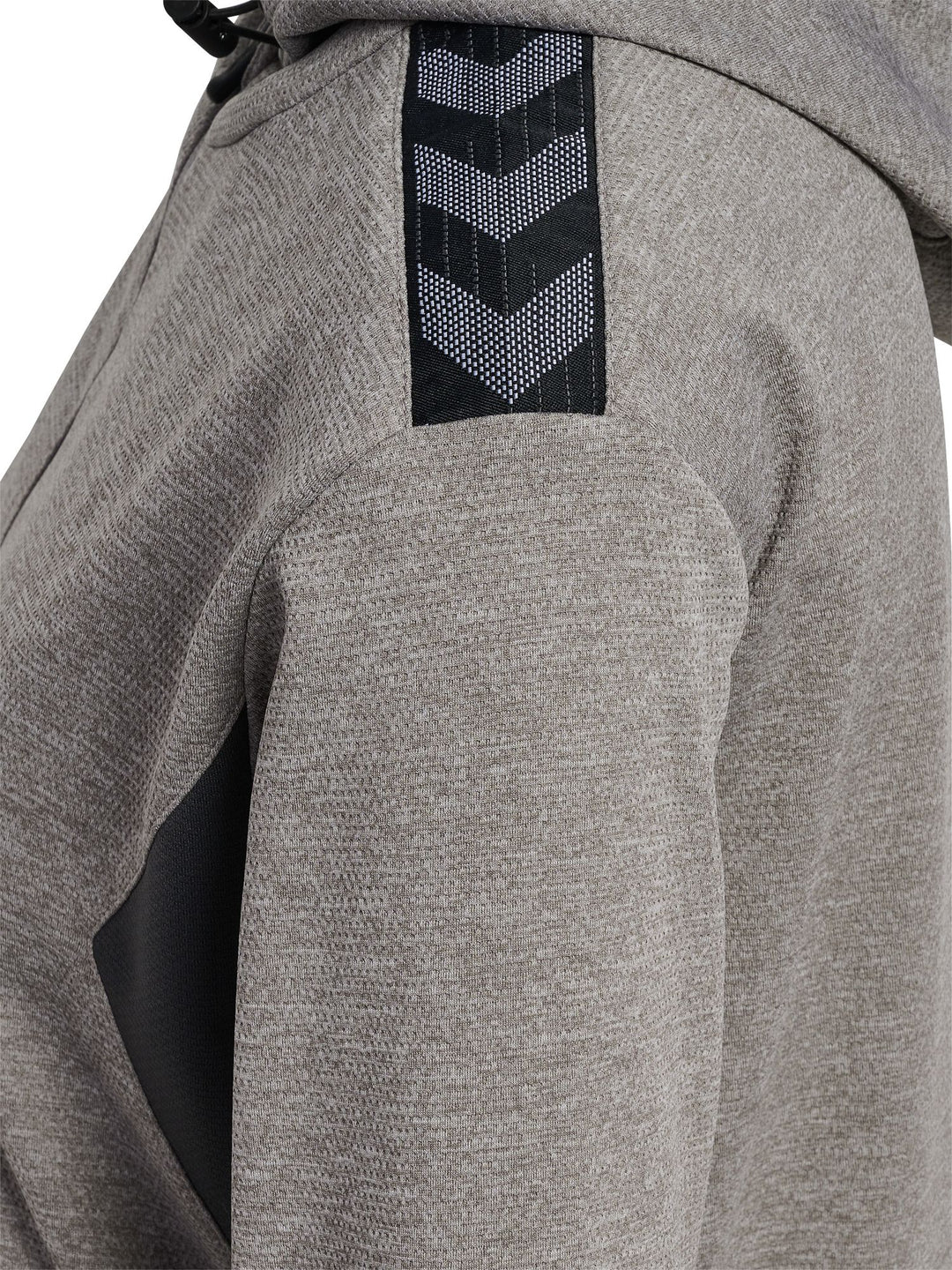 Hummel hmlAUTHENTIC PL ZIP HOODIE WOMAN - grey melange