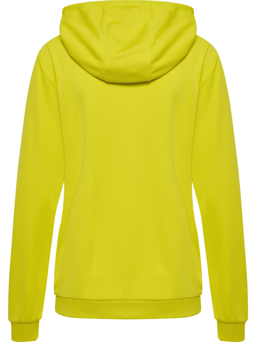 Hummel hmlAUTHENTIC PL ZIP HOODIE WOMAN - blazing yellow