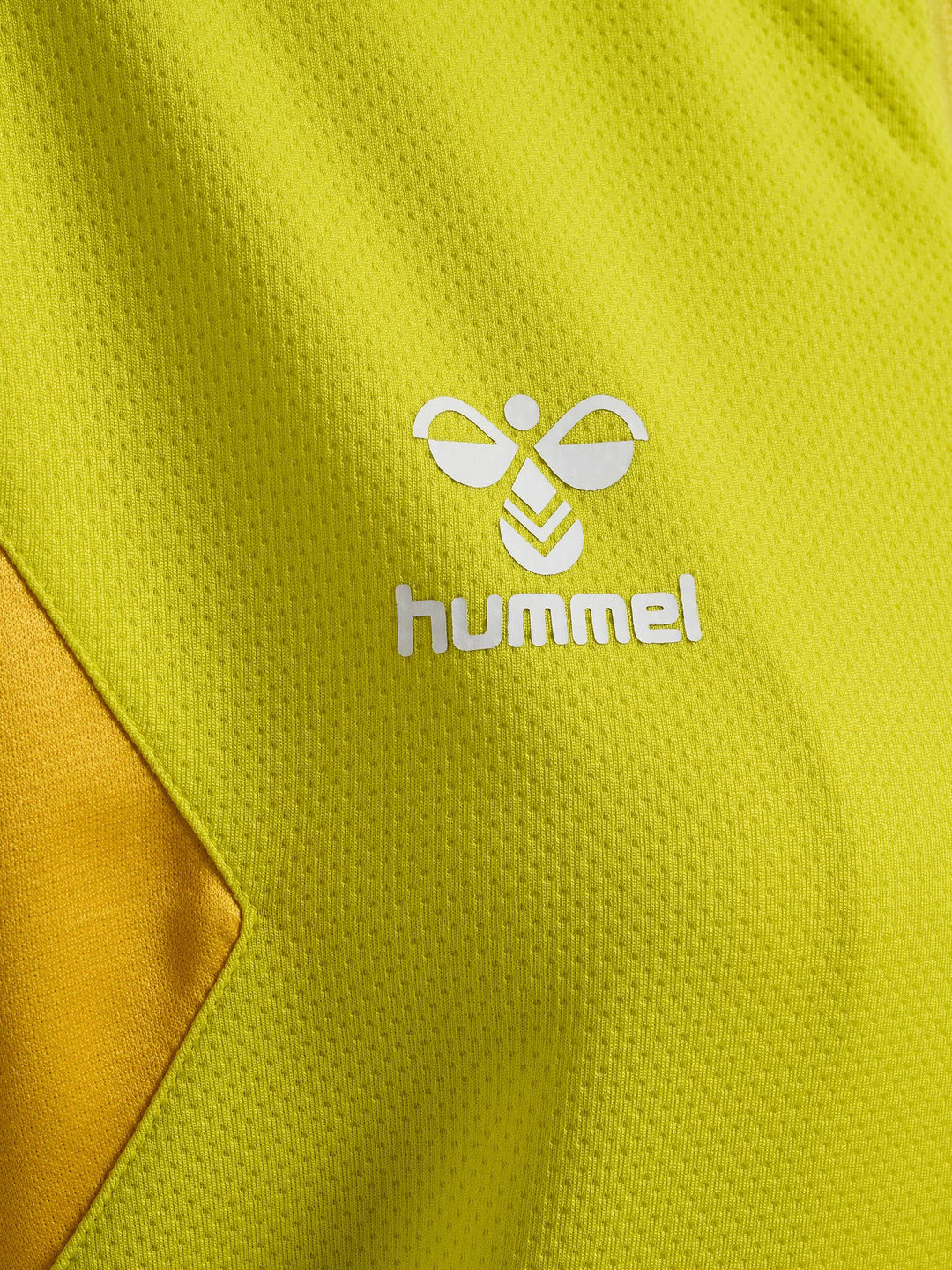 Hummel hmlAUTHENTIC PL ZIP HOODIE WOMAN - blazing yellow