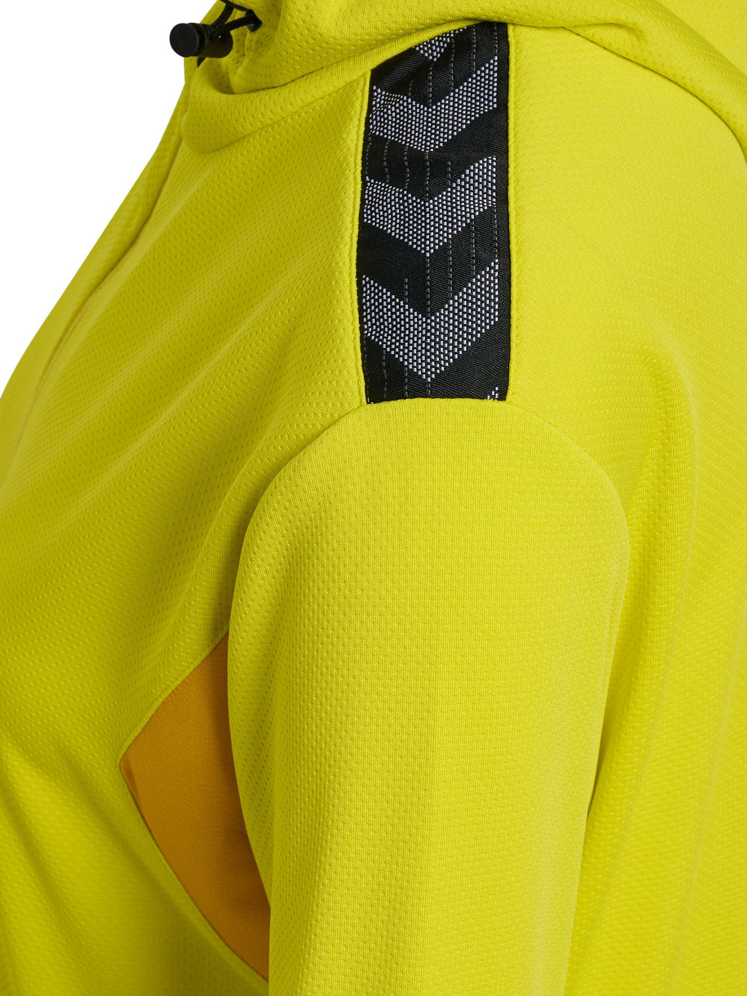 Hummel hmlAUTHENTIC PL ZIP HOODIE WOMAN - blazing yellow