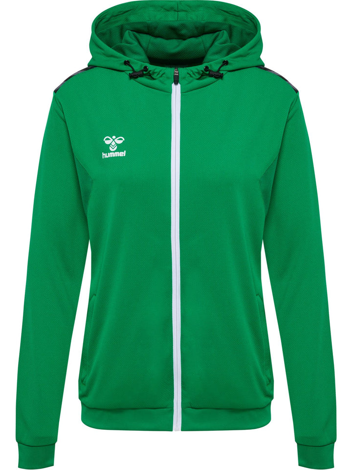 Hummel hmlAUTHENTIC PL ZIP HOODIE WOMAN - jelly bean