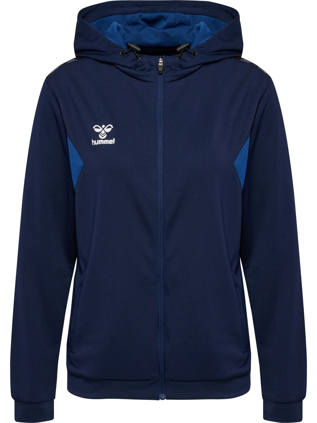 Hummel hmlAUTHENTIC PL ZIP HOODIE WOMAN - marine