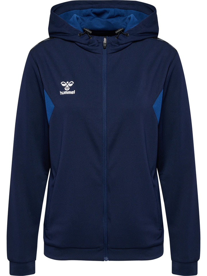 Hummel hmlAUTHENTIC PL ZIP HOODIE WOMAN - marine