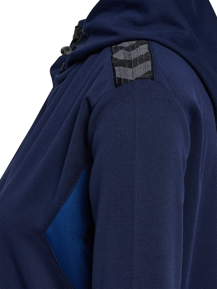 Hummel hmlAUTHENTIC PL ZIP HOODIE WOMAN - marine