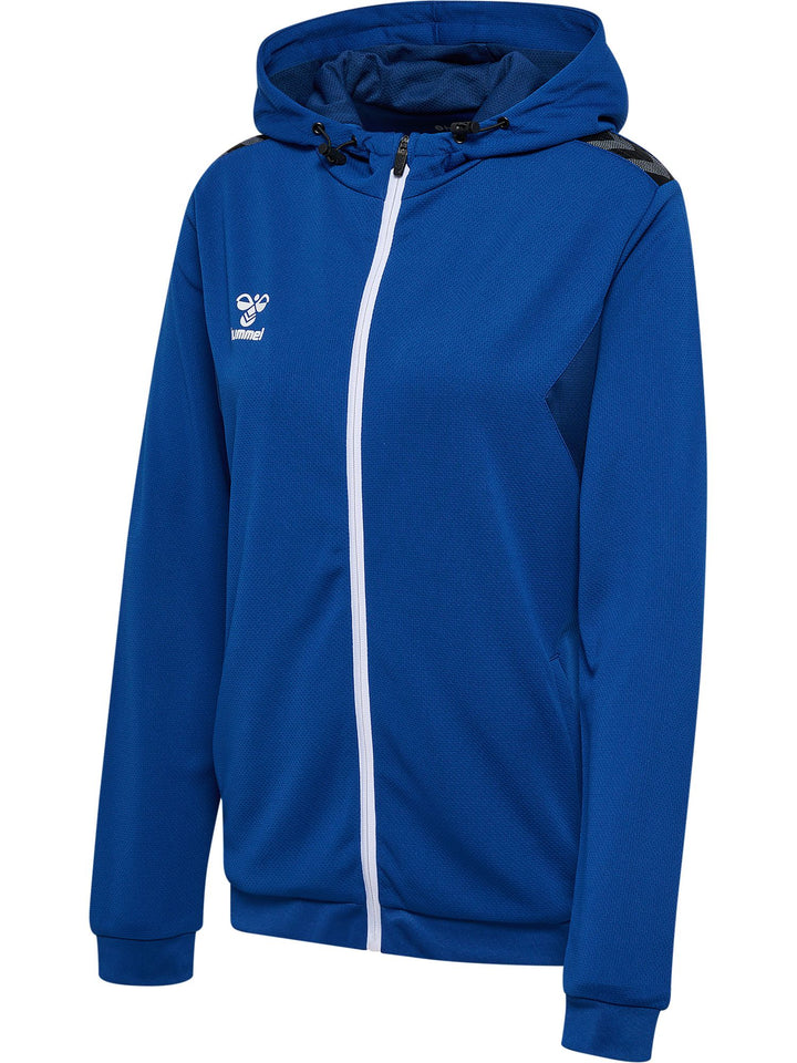 Hummel hmlAUTHENTIC PL ZIP HOODIE WOMAN - true blue