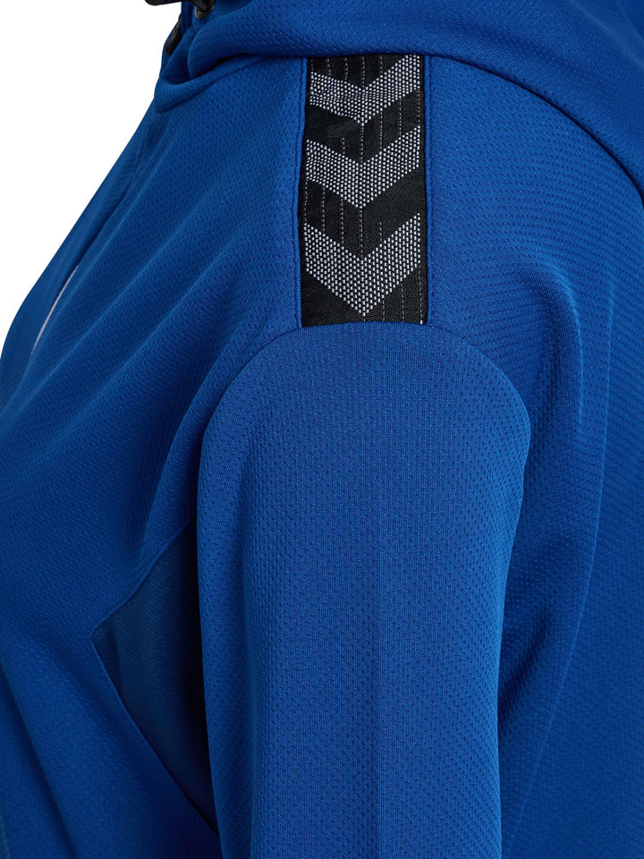 Hummel hmlAUTHENTIC PL ZIP HOODIE WOMAN - true blue
