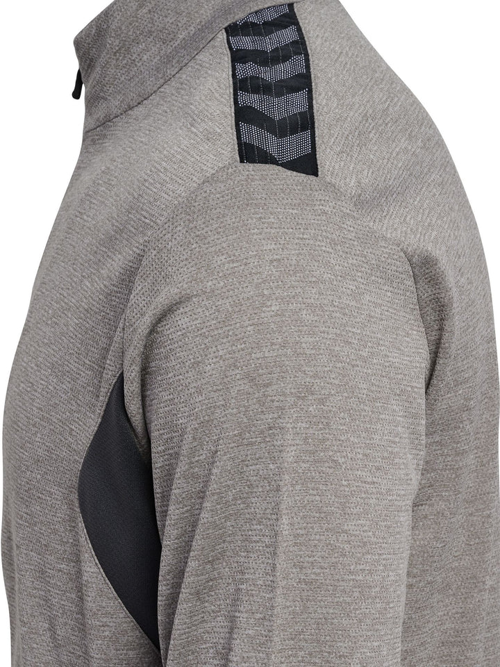 Hummel hmlAUTHENTIC PL ZIP JACKET - grey melange
