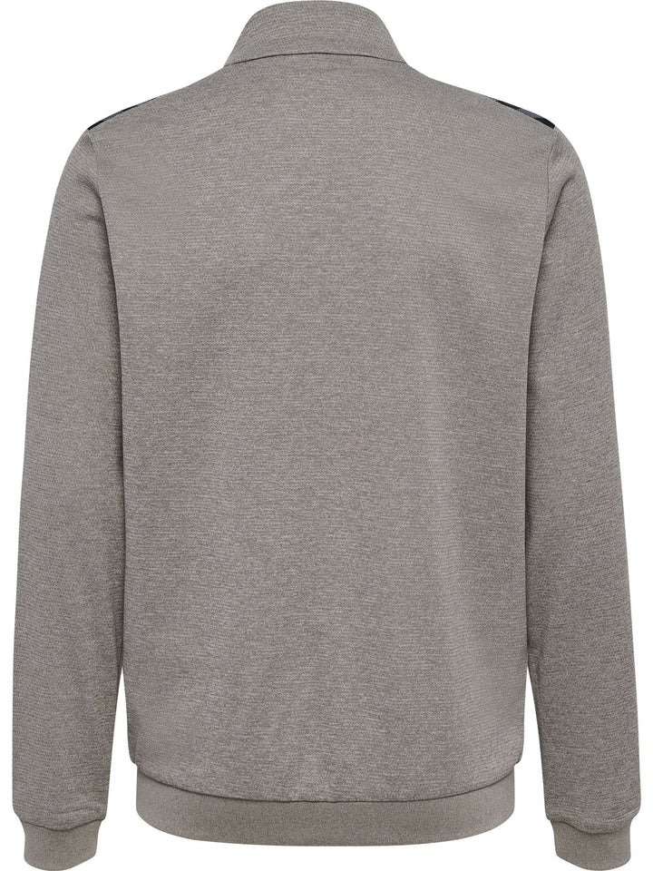 Hummel hmlAUTHENTIC PL ZIP JACKET KIDS - grey melange