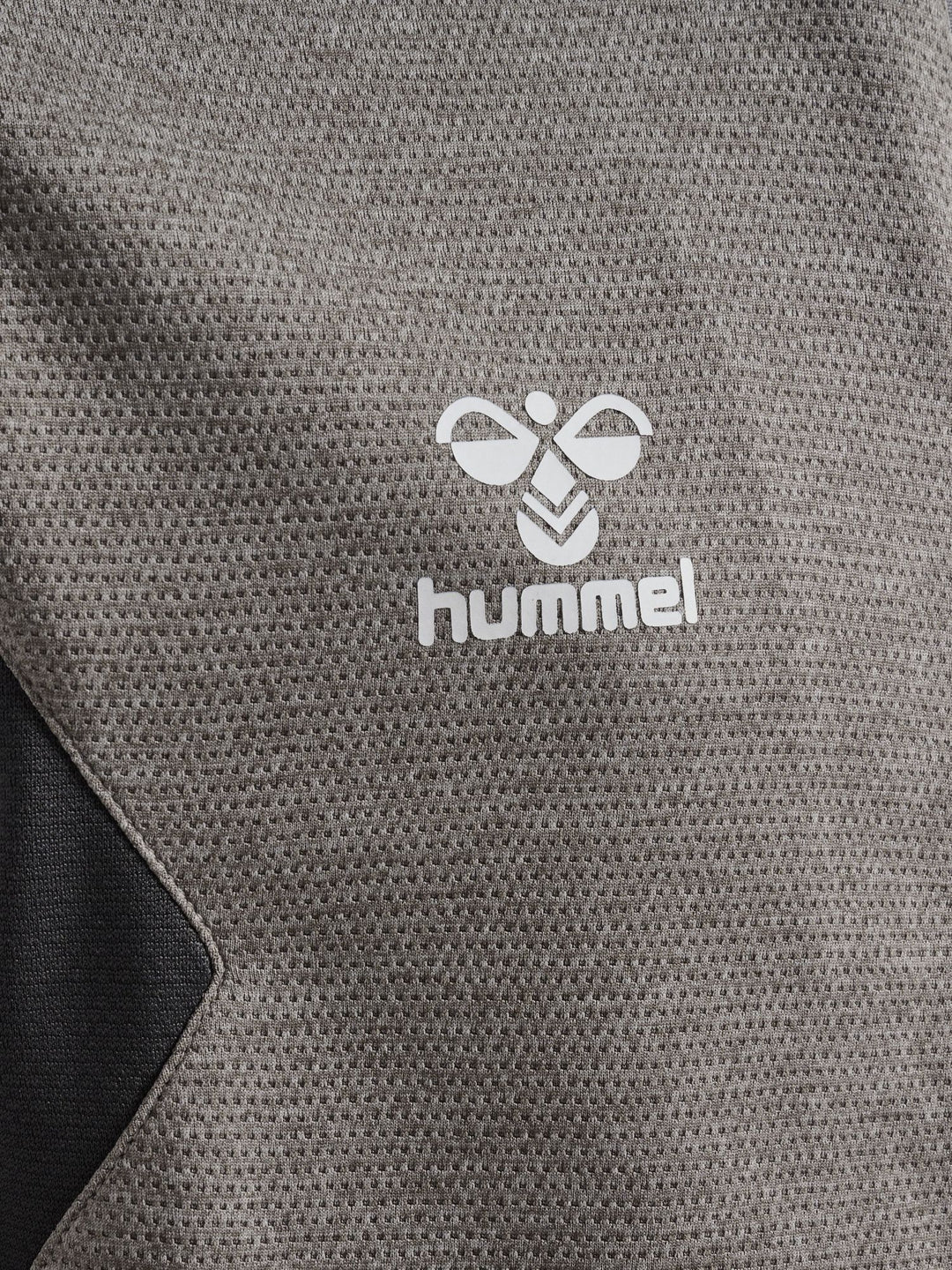 Hummel hmlAUTHENTIC PL ZIP JACKET KIDS - grey melange