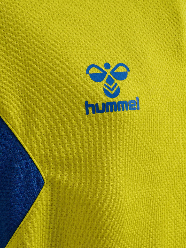 Hummel hmlAUTHENTIC PL ZIP JACKET KIDS - blazing yellow