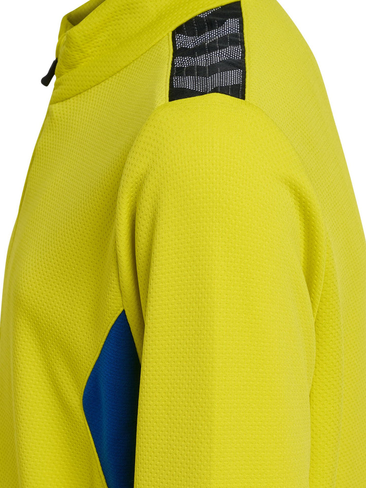 Hummel hmlAUTHENTIC PL ZIP JACKET KIDS - blazing yellow