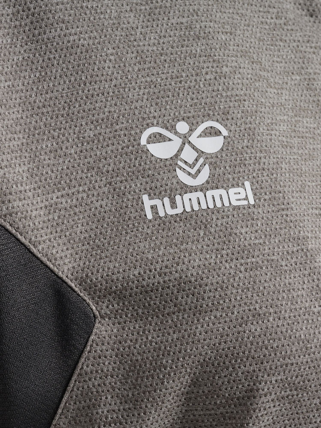 Hummel hmlAUTHENTIC PL ZIP JACKET WOMAN - grey melange