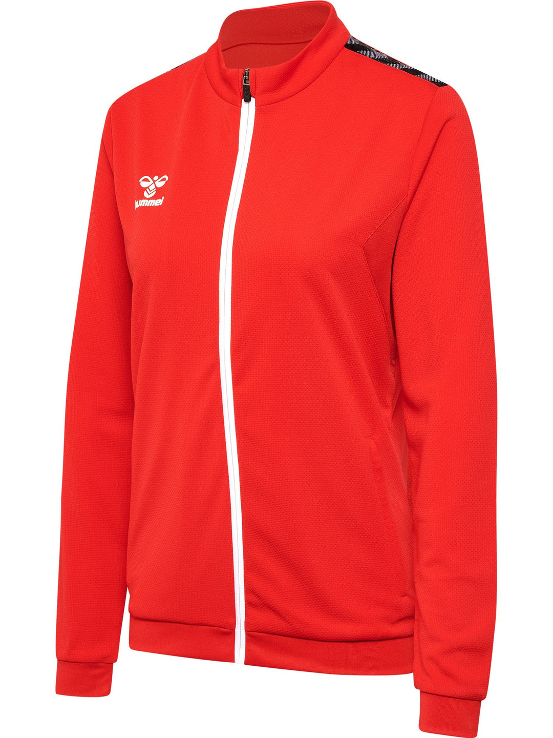 Hummel hmlAUTHENTIC PL ZIP JACKET WOMAN - true red