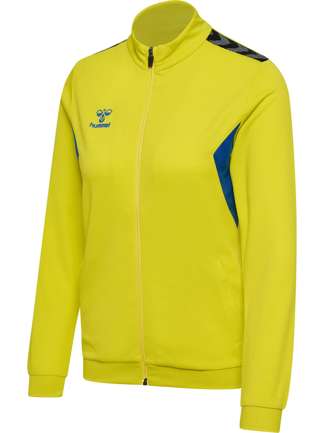 Hummel hmlAUTHENTIC PL ZIP JACKET WOMAN - blazing yellow