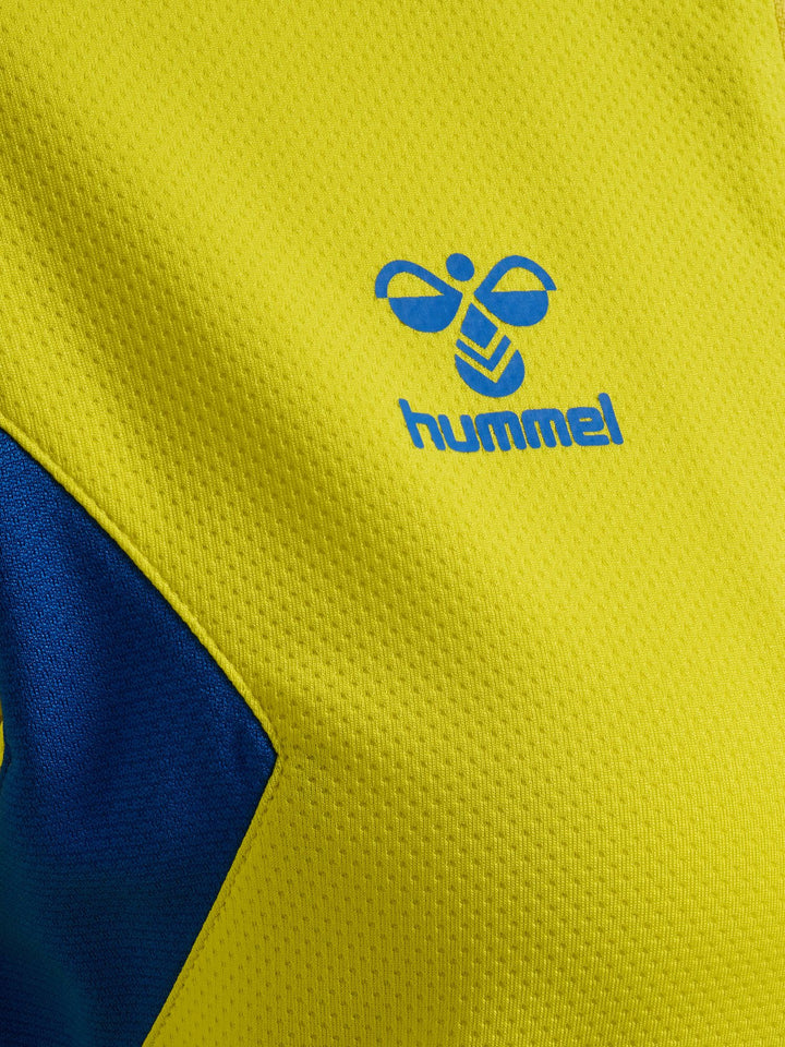 Hummel hmlAUTHENTIC PL ZIP JACKET WOMAN - blazing yellow