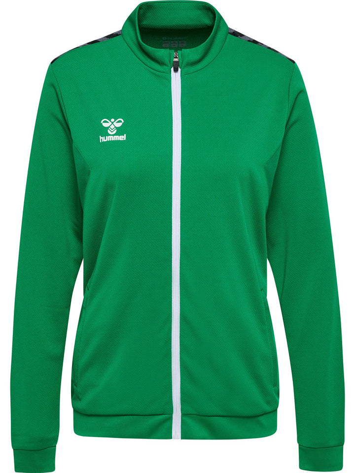 Hummel hmlAUTHENTIC PL ZIP JACKET WOMAN - jelly bean
