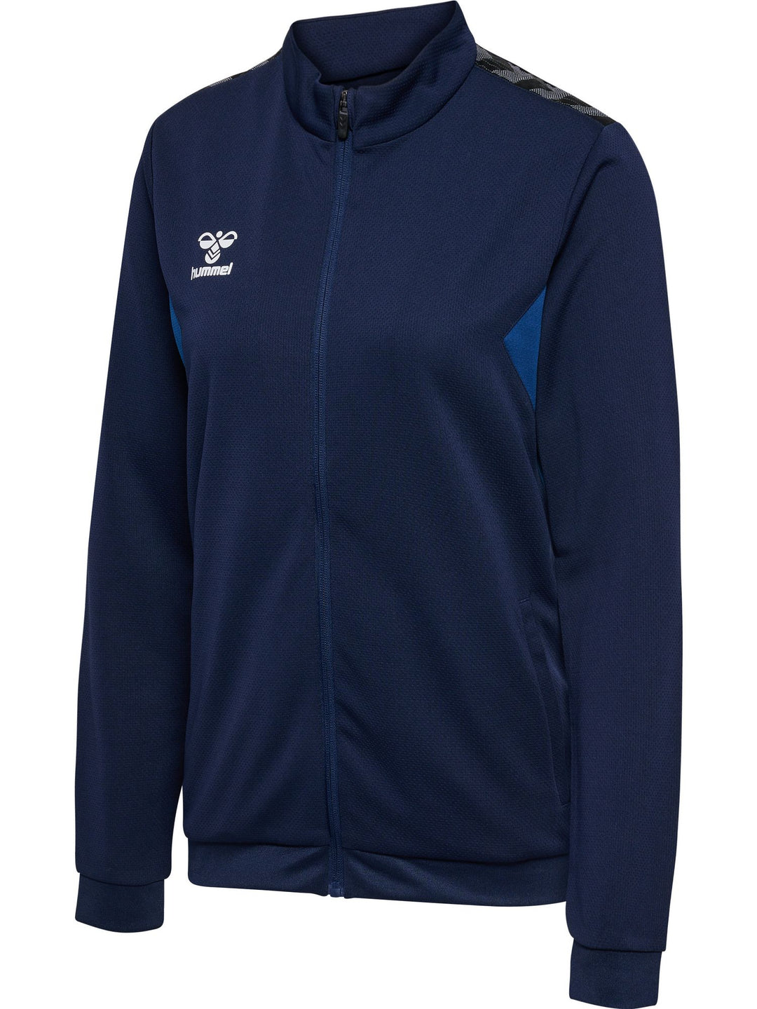 Hummel hmlAUTHENTIC PL ZIP JACKET WOMAN - marine